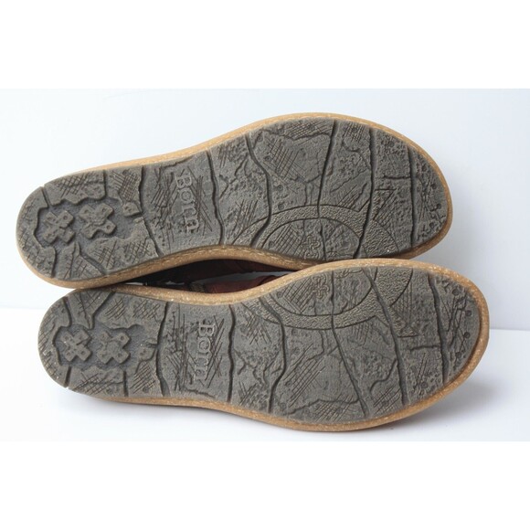 Born Tarkiln Boots Women’s Size 10 Red Suede Leather Ankle Booties - Picture 6 of 11